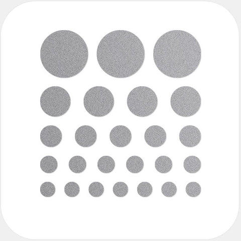 "spacegray" reusable privacy sticker set CamTag