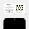 luminescent day "square" reusable privacy sticker CamTag on phone