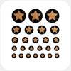 copper "Star" reusable privacy sticker set CamTag