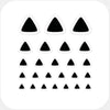 dark "triangle" reusable privacy sticker set CamTag