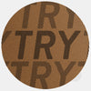 copper "try" reusable macbook sticker tabtag
