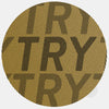 golden "try" reusable macbook sticker tabtag