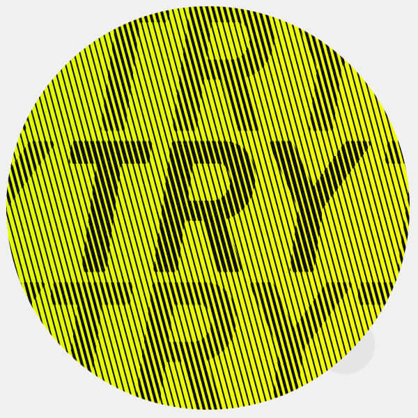 neon yellow try reusable macbook sticker tabtag