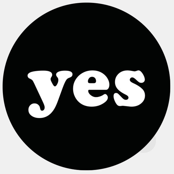 black yes reusable macbook sticker tabtag