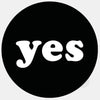 black yes reusable macbook sticker tabtag