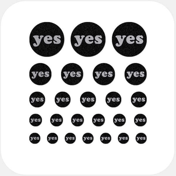 reusable webcam cover sticker sheet with multi-size assortment for laptops tablets and smartphones – spacegray Yes CamTag