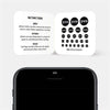 spacegray "Yes" reusable privacy sticker CamTag on phone