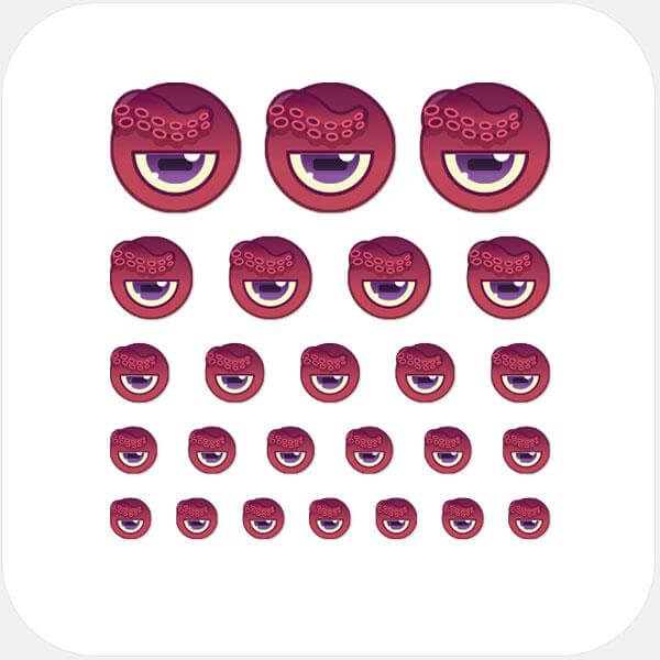 reusable camera privacy sticker set with multiple sizes for laptops tablets and smartphones – Alien