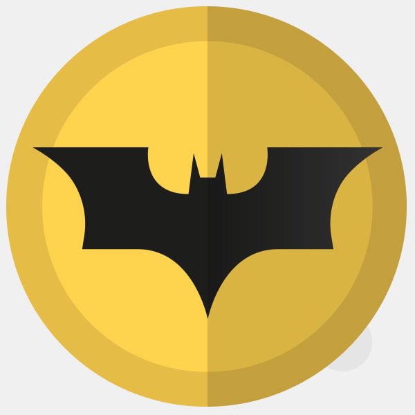 Batman reusable macbook sticker tabtag by plugyou