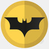 superheroes "Batman" reusable macbook sticker tabtag by plugyou