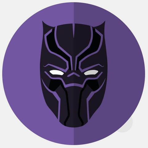 superheroes "black panther" reusable macbook sticker tabtag by plugyou on sale