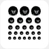 animals "black sheep" reusable privacy sticker set CamTag