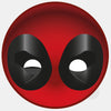 superheroes "deadpool" reusable macbook sticker tabtag by plugyou