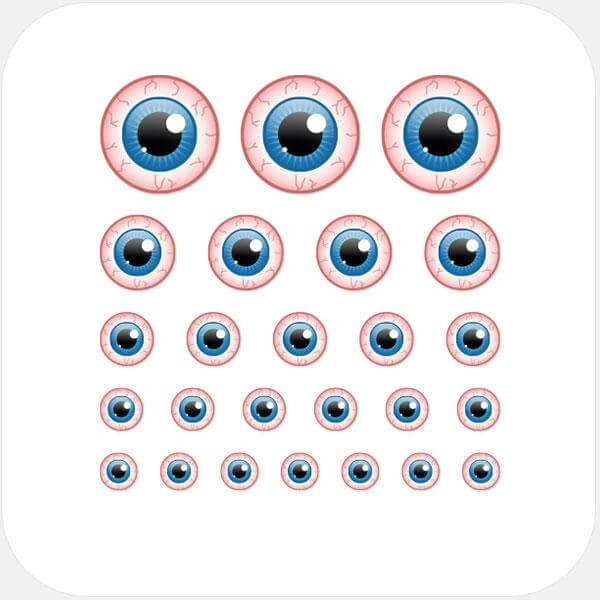 reusable webcam cover sticker sheet with multi-size assortment for laptops tablets and smartphones – Eye CamTag