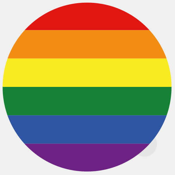 multicolor Rainbow Flag tabtag reusable macbook sticker tabtag