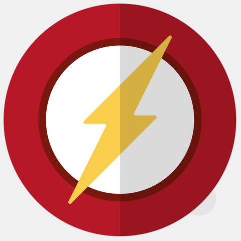 superheroes "the flash" reusable macbook sticker tabtag by plugyou on sale