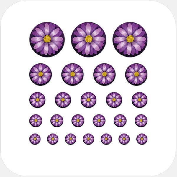 webcam privacy cover set for digital privacy with multiple sizes for laptops tablets and smartphones – Flower CamTag