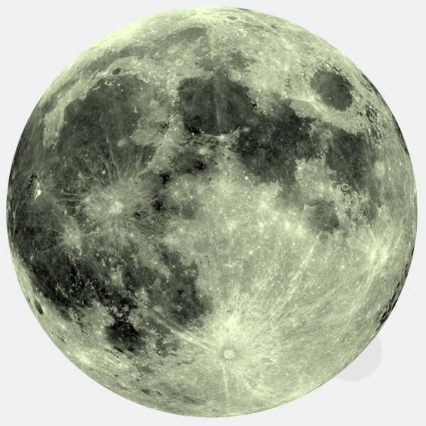 luminescent day full moon reusable macbook sticker tabtag