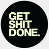 luminescent day "GetShitDone" reusable macbook sticker tabtag