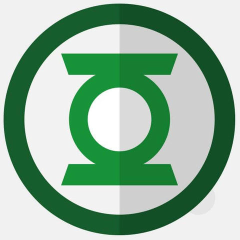 superheroes "green lantern" reusable macbook sticker tabtag by plugyou on sale