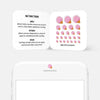 food "blackberry ice cream" reusable privacy sticker CamTag on phone