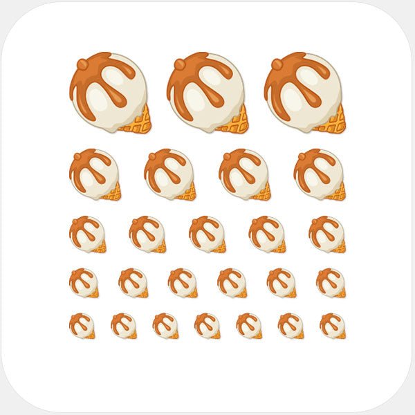 reusable camera privacy sticker set with multiple sizes for laptops tablets and smartphones – Caramel Ice Cream CamTag