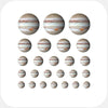 planets "Jupiter" reusable privacy sticker set CamTag