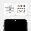planets "Jupiter" reusable privacy sticker CamTag on phone
