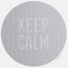 spacegray "KeepCalm" reusable macbook sticker tabtag