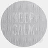 spacegray "KeepCalm" reusable macbook sticker tabtag