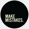 luminescent day "MakeMistakes" reusable macbook sticker tabtag