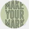 luminescent day "MakeYourMark " reusable macbook sticker tabtag