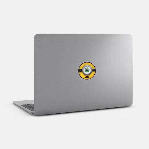 superheroes "minion" reusable macbook sticker tabtag on a mac by plugyou on sale
