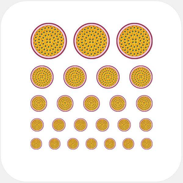 reusable webcam cover sticker sheet with multi-size assortment for laptops tablets and smartphones – Passion Fruit CamTag