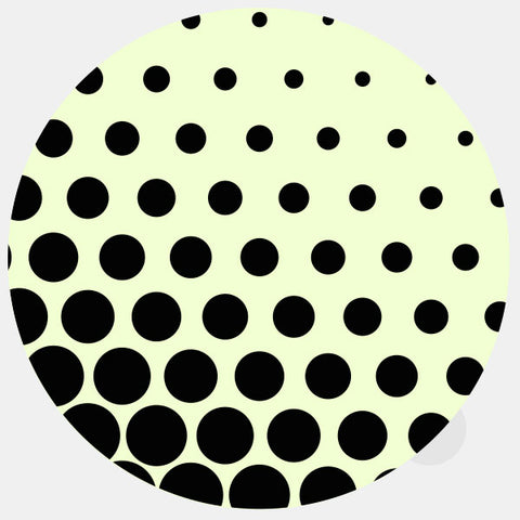 luminescent day "PatternDots1" reusable macbook sticker tabtag