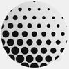 silver "dot pattern 1" reusable macbook sticker tabtag