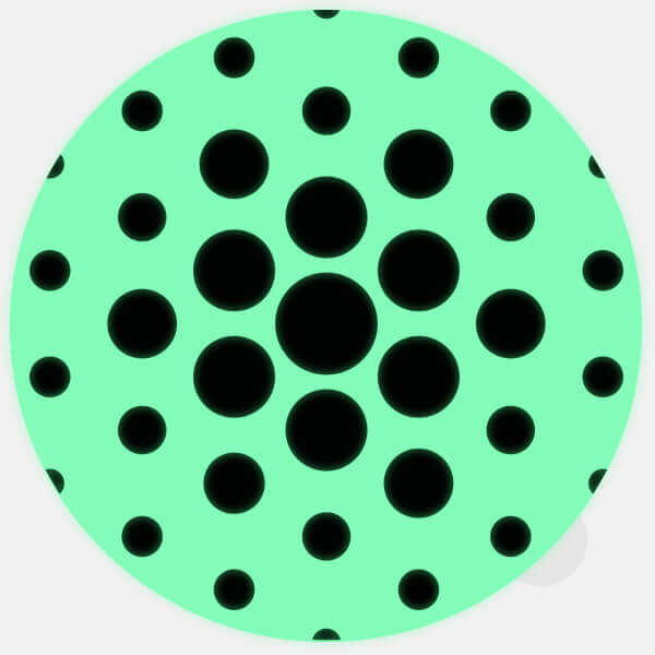 luminescent night Pattern Dots 2 reusable macbook sticker tabtag