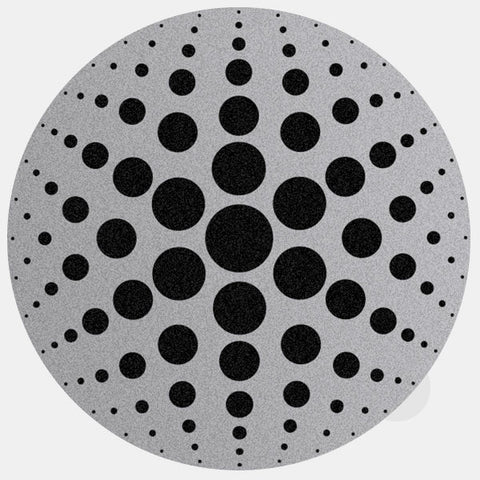spacegray "dot pattern 3" reusable macbook sticker tabtag