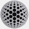 spacegray "dot pattern 3" reusable macbook sticker tabtag