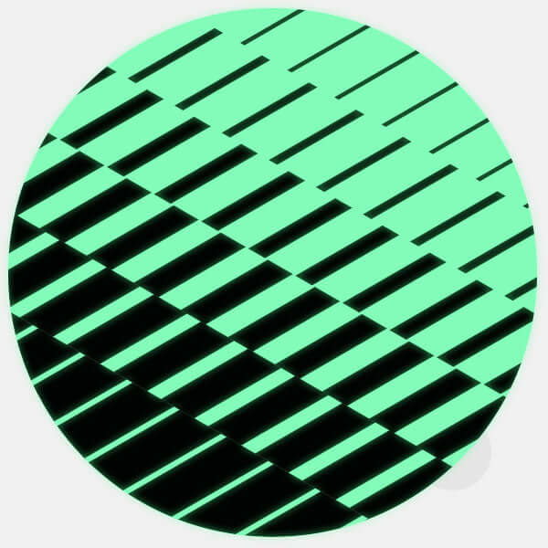 luminescent night Pattern Lines 2 reusable macbook sticker tabtag