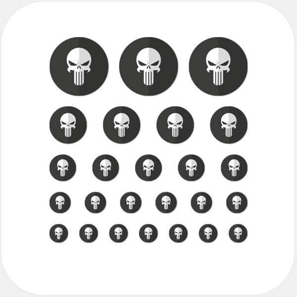 webcam privacy cover set for digital privacy with multiple sizes for laptops tablets and smartphones – Punisher CamTag
