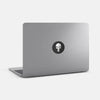 superheroes "Punisher" reusable macbook sticker tabtag on a mac by plugyou on sale