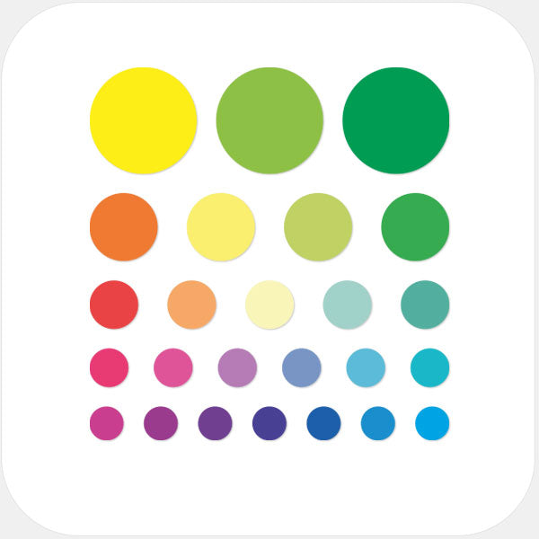colorful "color set" reusable privacy sticker sets CamTag