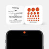 planets "sun" reusable privacy sticker CamTag on phone