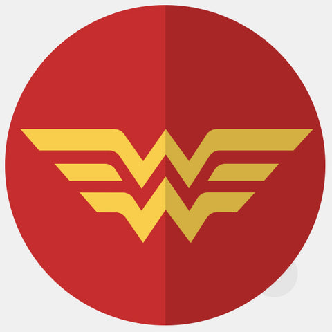 superheroes "wonder woman" reusable macbook sticker tabtag by plugyou