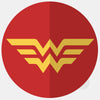 superheroes "wonder woman" reusable macbook sticker tabtag by plugyou