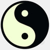 luminescent day "YinYang" reusable macbook sticker tabtag