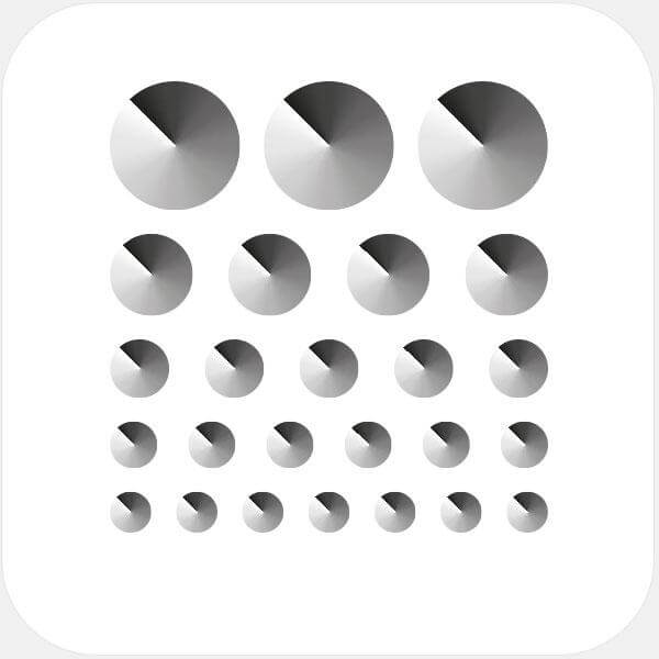 webcam privacy sticker sheet with 25 reusable multi-size covers for phones laptops tablets and desktop computers – Angle