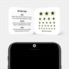 luminescent day "asterisk" reusable privacy sticker CamTag on phone