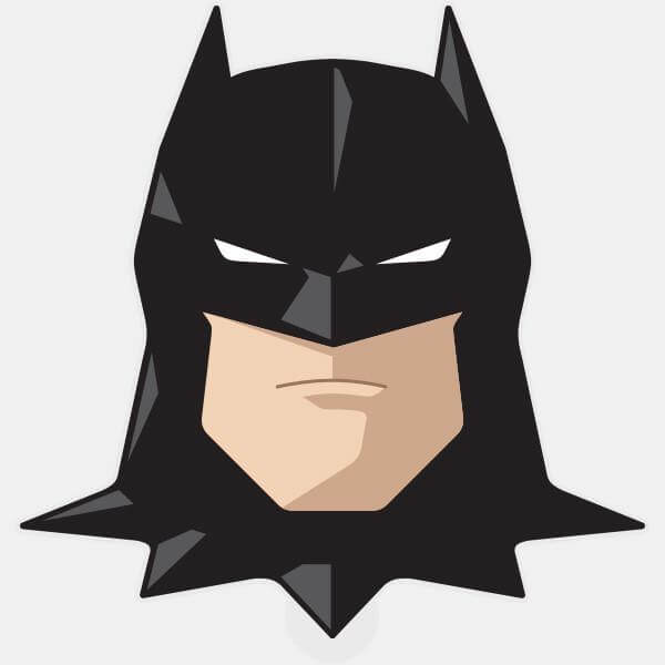 superheroes "batman" reusable macbook sticker tabtag